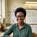 Foto da professora Jéssica