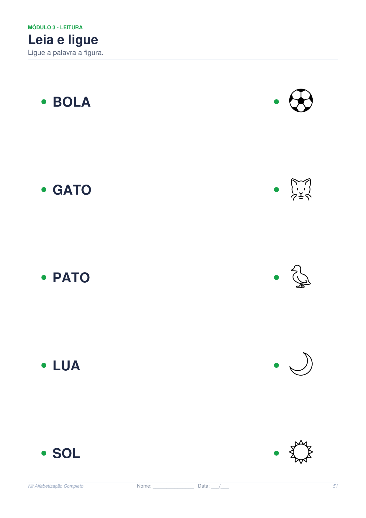 Página: Leia e ligue